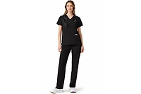 Jaanuu Women's UltraLAST Essential Performance 6-Pocket Scrub Set