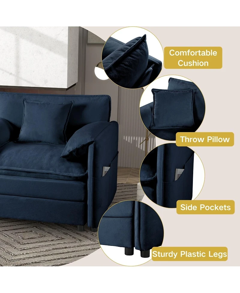 Streamdale Furniture Chenille Modular Sofa: Ultimate Comfort, Customizable
