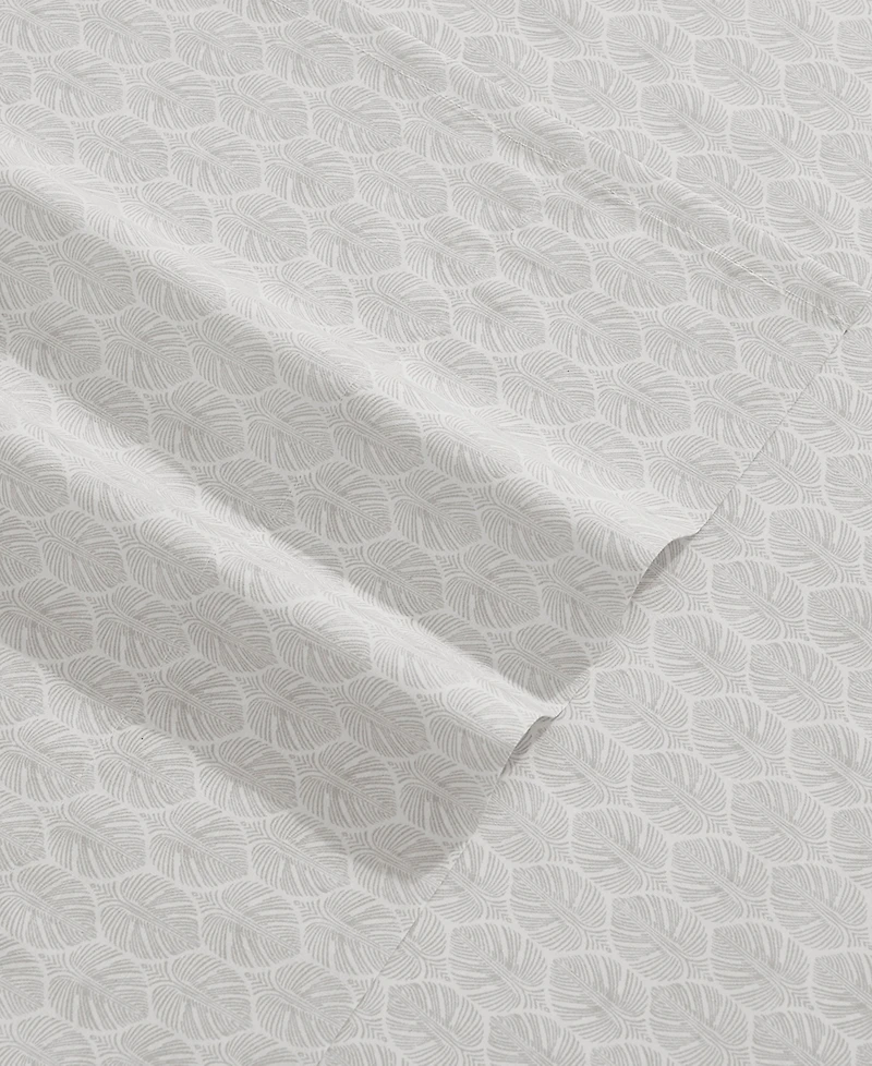 Tommy Bahama Home Line Palms 200-Thread Count Washed Cotton 4-Pc. Sheet Set