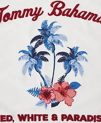Tommy Bahama Home Palm Paradise Cotton Decorative Pillow, 20" x 20"