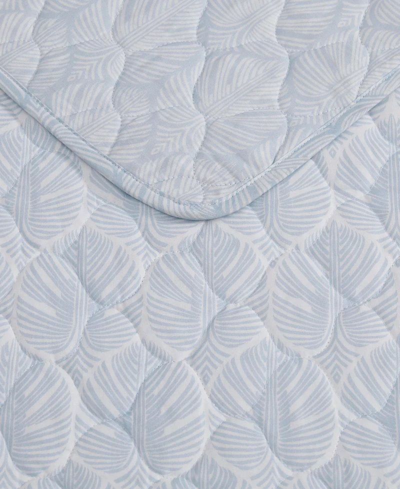 Tommy Bahama Home Line Palms Cotton Reversible 3-Pc. Quilt Set