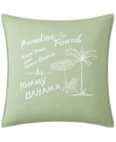 Tommy Bahama Home Paradise Found Cotton Decorative Pillow
