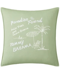 Tommy Bahama Home Paradise Found Cotton Decorative Pillow