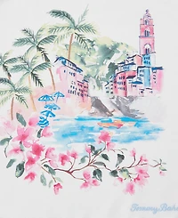 Tommy Bahama Home Scenic Cotton Decorative Pillow, 20" x 20"