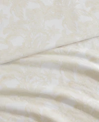 Tommy Bahama Home Legacy Fronds 200-Thread Count Washed Cotton 4-Pc. Sheet Set, Queen