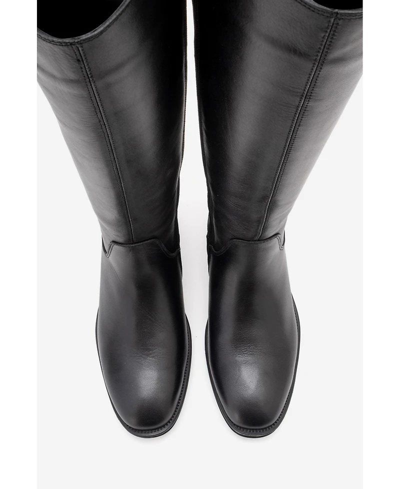 Forever and Always Shoes Women's Ruiz Leather Knee High Boot