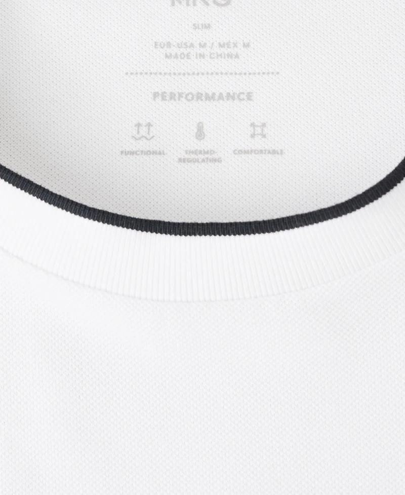 Mango Men's Slim-Fit Comfort Stretch T-Shirt