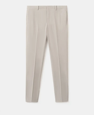 Mango Men's Stretch Fabric Super Slim-Fit Suit Pants