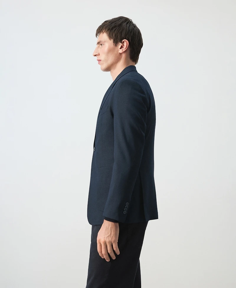 Mango Men's Slim-Fit Pockets Jacket