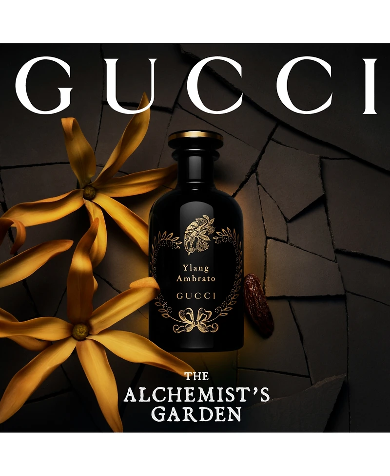 Gucci The Alchemist's Garden Ylang Ambrato Eau De Parfum Spray, 3.3 oz.