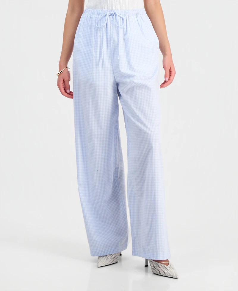 And Now This Women's Cotton Wide-Leg Pants, Macy's Exclusive