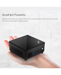 Msi Cubi 5 Mini Desktop Intel Core i7 32GB Ram Intel Iris Xe Graphics 1TB Ssd Storage Windows 11