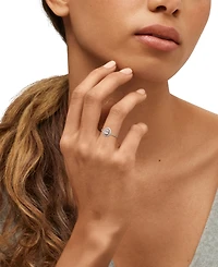 Macy's Diamond Engagement Ring (1 ct. t.w.) in 14k Yellow & White Gold