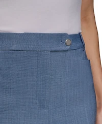 Calvin Klein Petite High-Waisted Modern-Fit Pants