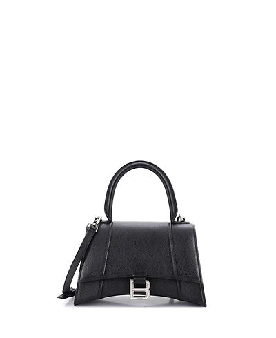 Pre-Owned Balenciaga Small Hourglass Top Handle Bag Leather