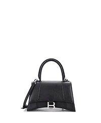 Pre-Owned Balenciaga Small Hourglass Top Handle Bag Leather