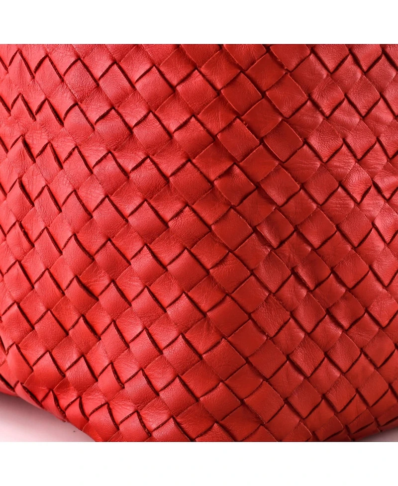 Pre-Owned Bottega Veneta Medium Sloane Hobo Intrecciato Nappa