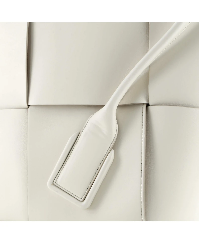 Pre-Owned Bottega Veneta Large Arco Bag Maxi Intrecciato Leather