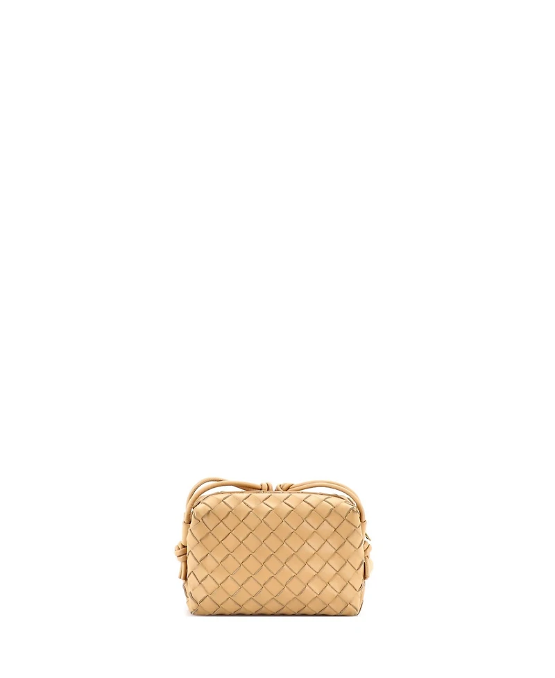 Pre-Owned Bottega Veneta Mini Loop Crossbody Bag Intrecciato Nappa