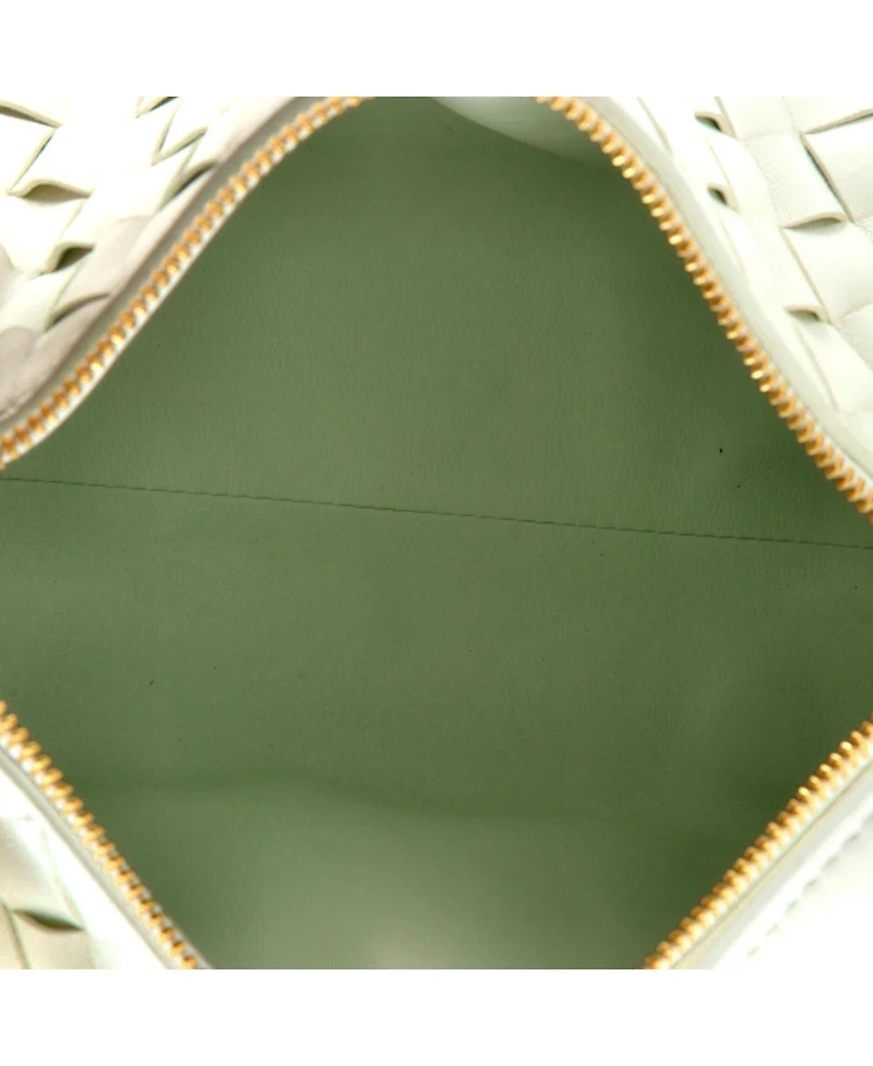 Pre-Owned Bottega Veneta Mini Wallace Shoulder Bag Intrecciato Nappa