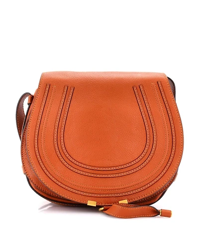 Pre-Owned Chloe Medium Marcie Crossbody Bag Leather