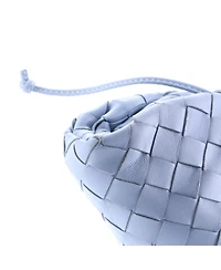 Pre-Owned Bottega Veneta Mini The Pouch Intrecciato Nappa