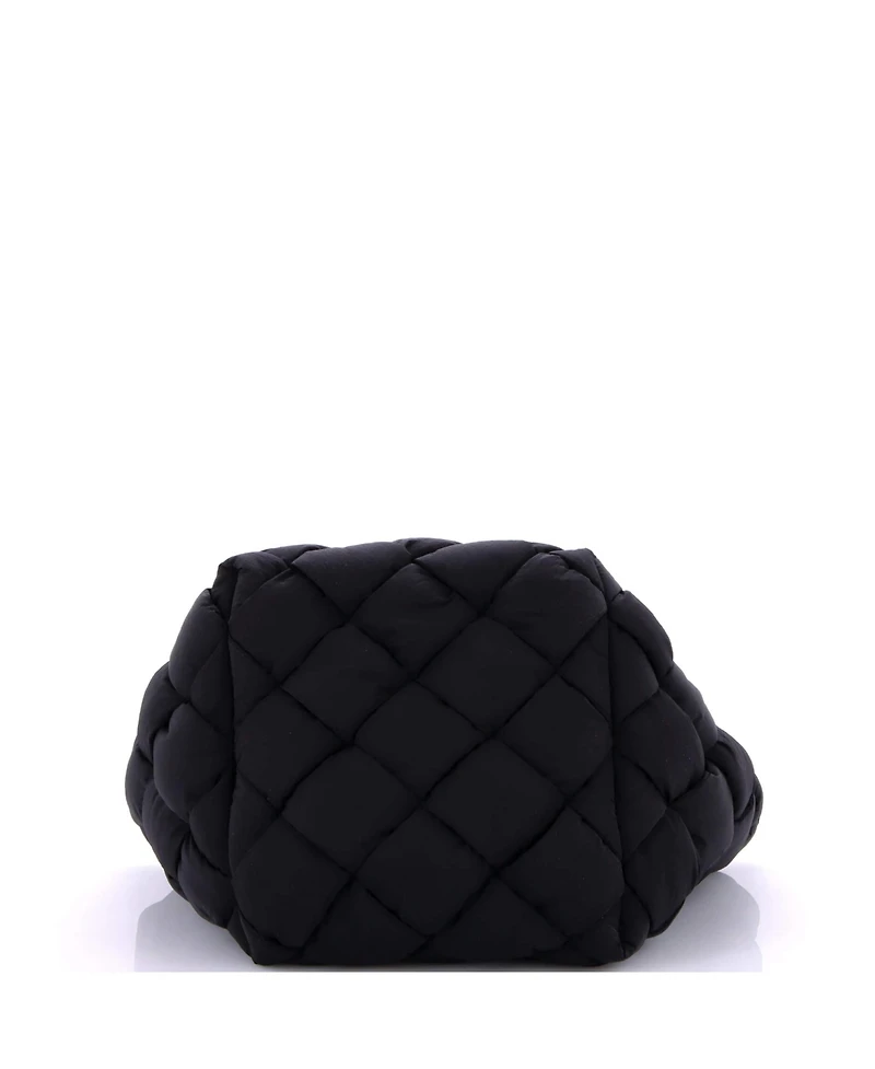 Pre-Owned Bottega Veneta Cassette Paper Tote Intrecciato Nylon