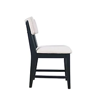 Jofran Beck Contemporary Upholstered Split Back Dining Chair (Set of 2