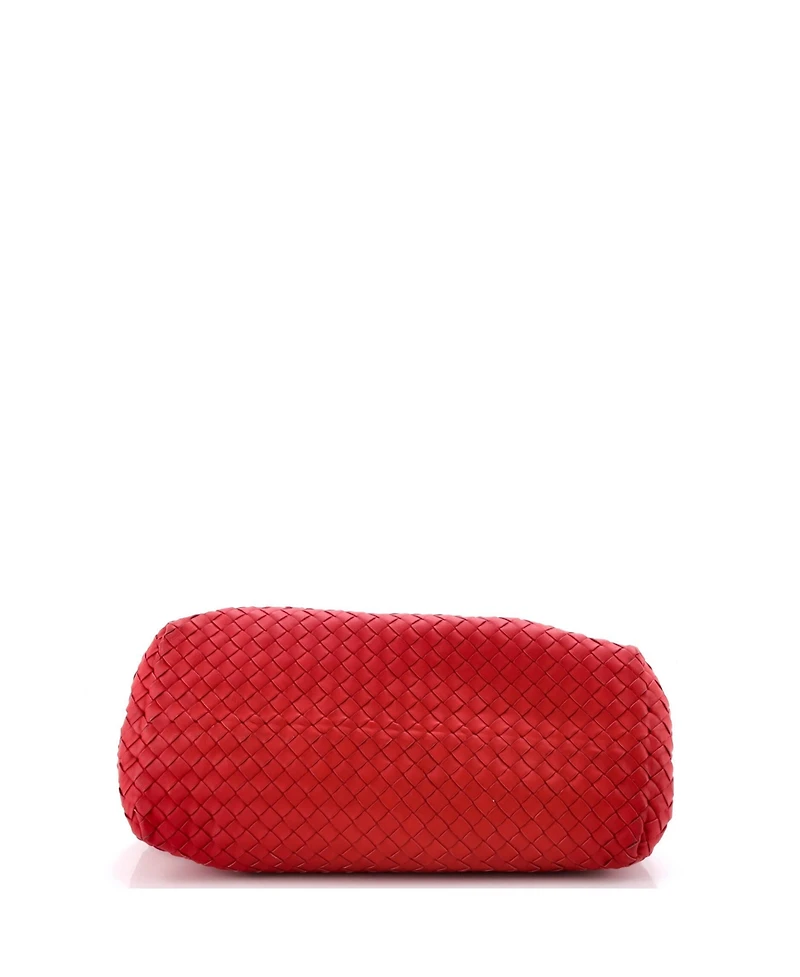 Pre-Owned Bottega Veneta Medium Double Chain Tote Intrecciato Nappa