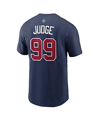 Nike Men's Aaron Judge Navy Usa Baseball 2026 World Baseball Classic Name & Number T-Shirt