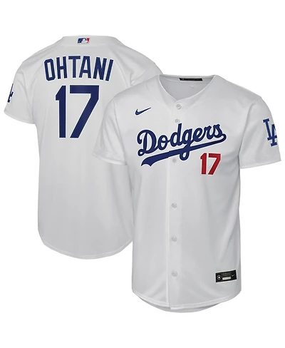 Nike Big Boys and Girls Shohei Ohtani White Los Angeles Dodgers Home Stadium Jersey