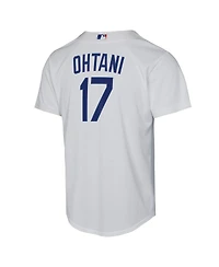 Nike Big Boys and Girls Shohei Ohtani White Los Angeles Dodgers Home Replica Player Jersey