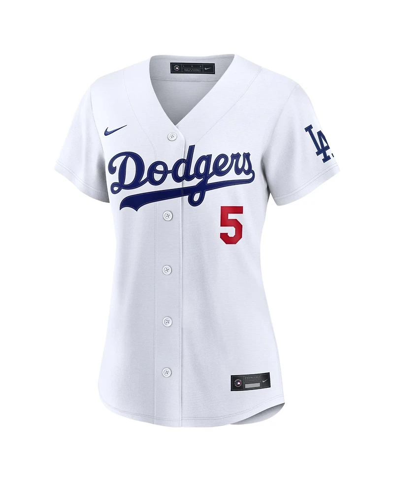 Nike Women's Freddie Freeman White Los Angeles Dodgers Home Stadium Jersey