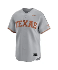 Nike Men's Gray Texas Longhorns Alternate Limited Baseball Jersey