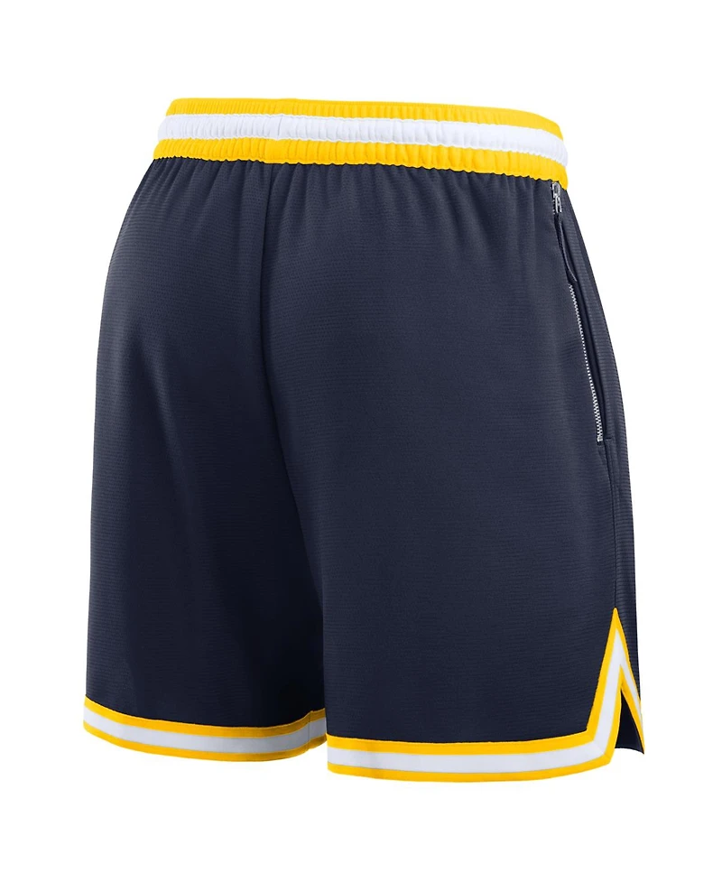 Nike Men's Navy Michigan Wolverines Legacy Dri-fit Basketball Shorts