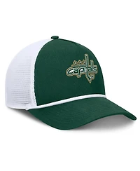Fanatics Men's Green/White Washington Capitals Bermuda A-Frame Adjustable Hat