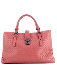 Pre-Owned Bottega Veneta Medium Roma Bag Intrecciato Nappa