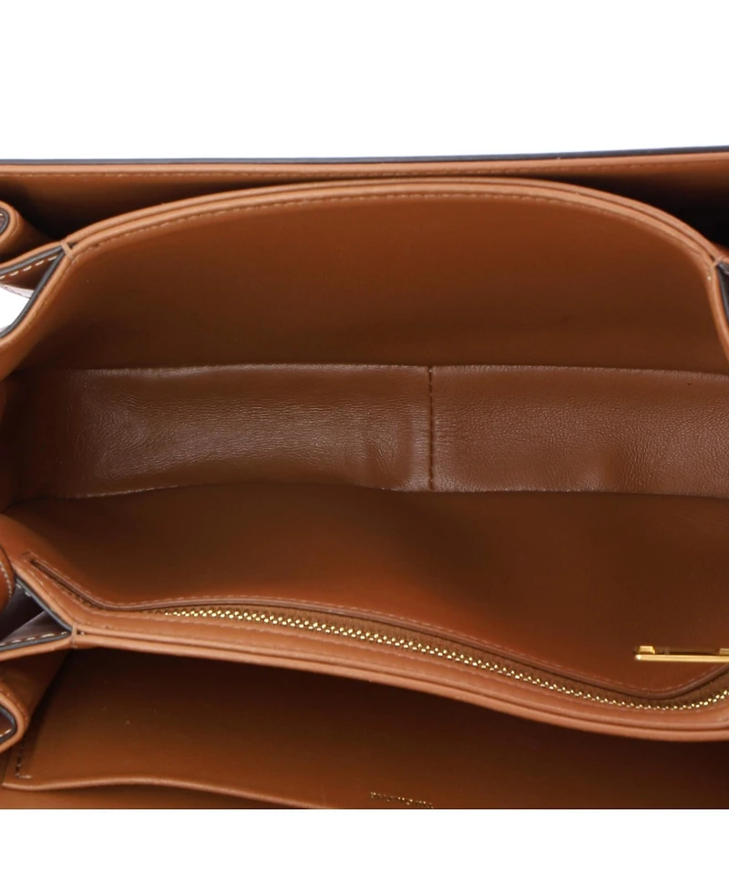 Pre-Owned Celine Medium Triomphe Shoulder Bag Triomphe Coated Canvas