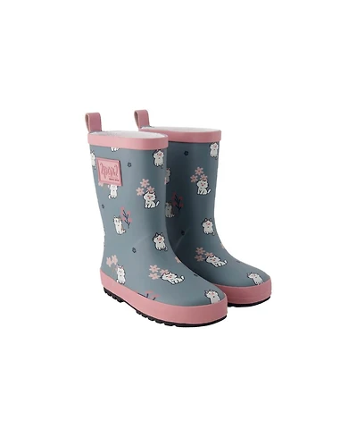 Deux par Deux Little Girls Rain Boots