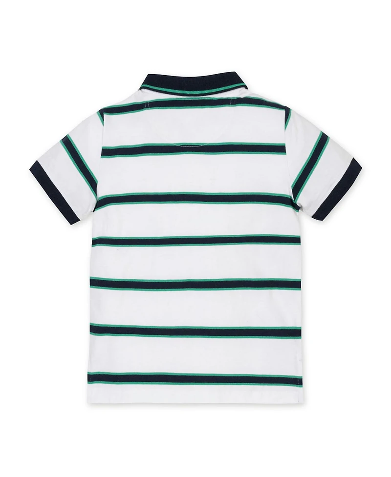 Hope & Henry Toddler Boys and Organic Short Sleeve Jersey Polo