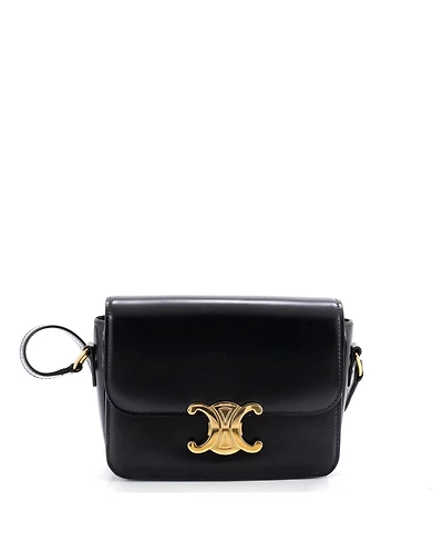 Pre-Owned Celine Teen Triomphe Shoulder Bag Smooth Calfskin