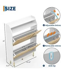 gaomon Narrow Shoe Cabinet