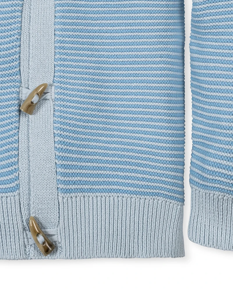 Hope & Henry Big Boys and Organic Shawl Collar Cardigan Sweater