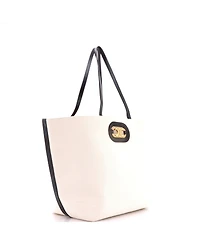 Pre-Owned Celine Cabas Maillon Triomphe Bag Canvas