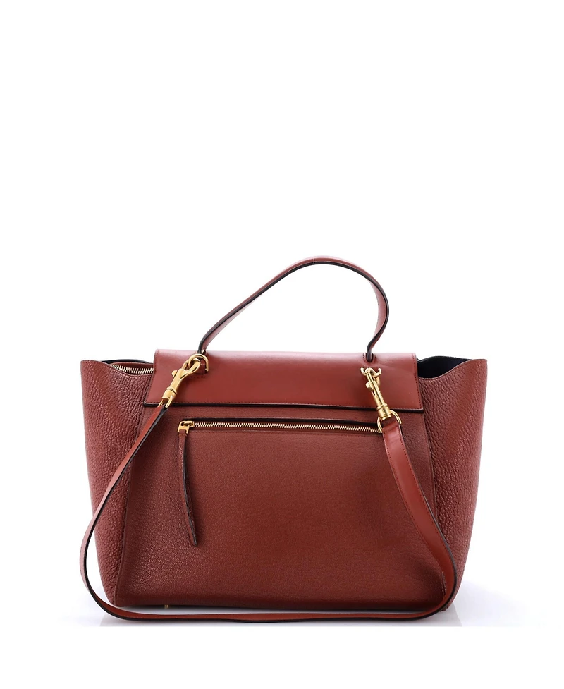 Pre-Owned Celine Mini Belt Bag Textured Leather