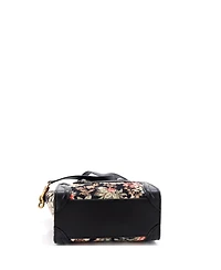 Pre-Owned Celine Nano Luggage Bag Printed Jacquard and Leather