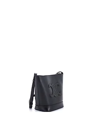 Pre-Owned Celine Small Cuir Triomphe Bucket Bag Leather