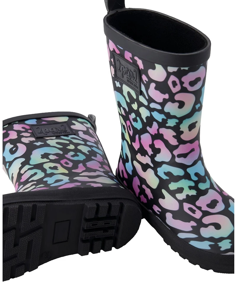 Deux par Little Girls Rain Boots