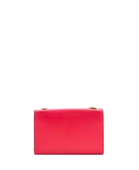 Pre-Owned Saint Laurent Medium Classic Monogram Tassel Crossbody Bag Leather