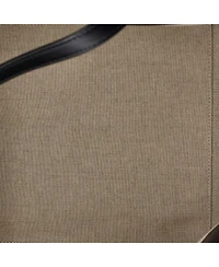 Pre-Owned Celine Large Vertical Square Cabas Tote Canvas with Leather